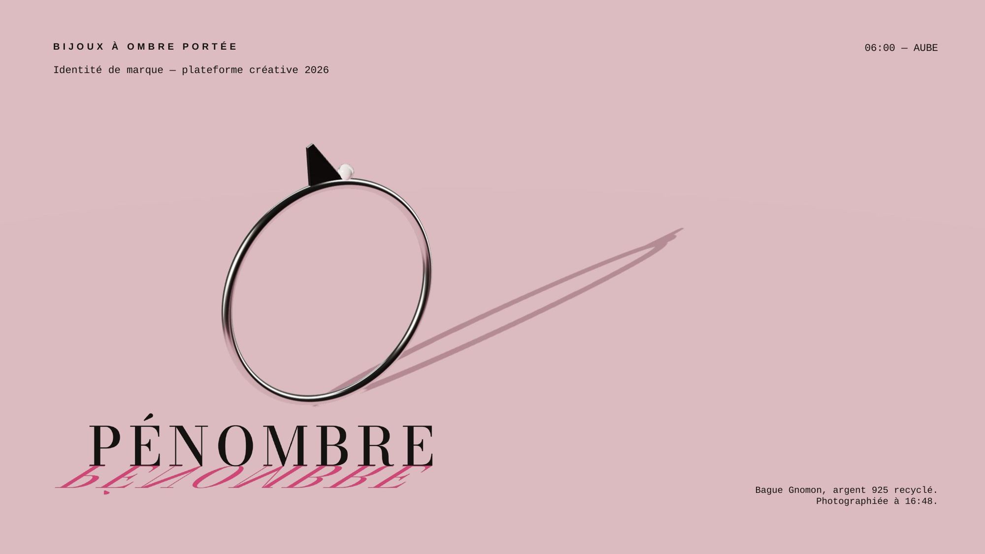 PÉNOMBRE : Bijoux · Créatrice